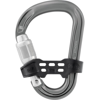 Petzl Карабинер PETZL Attache Bar Screw-Lock silver