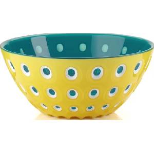 Guzzini Голяма купа Le Murrine 25 см жълто-синя (279425225)