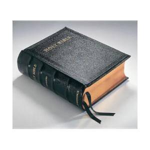KJV Lectern Bible with Apocrypha, Black Goatskin Leather over Boards, KJ986: XAB | Cambridge University Press (ISBN: 9780521508216)