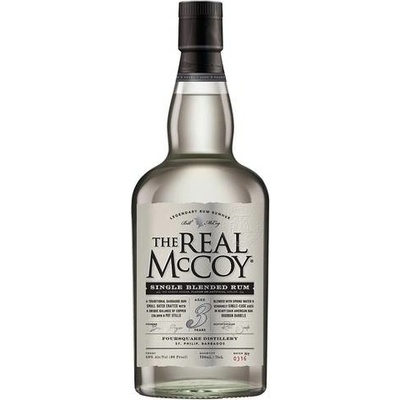 The Real McCoy Single Blended Rum 3y 40% 0,7 l (holá láhev)
