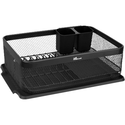 Horecano HOME-Стелаж за чинии 43x32xh14.5cm MATT BLACK (KM009A) (0185157)