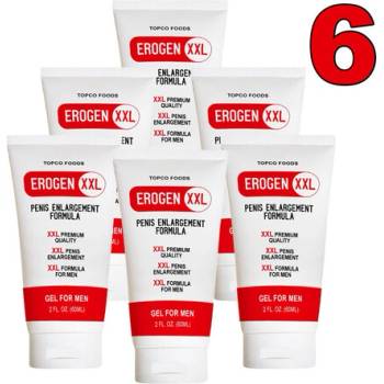 6 x Гел за уголемяване на пениса Erogen XXL BIG 6x60ml