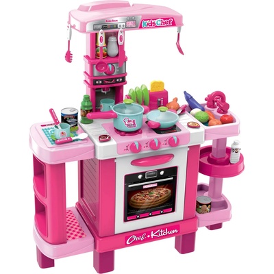 Buba Детска кухня Buba - Розова, с реакция при докосване (NEW022687)