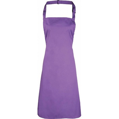 Premier Workwear Klasická zástěra fialová světlá Pantone 2587 72x86cm PW150