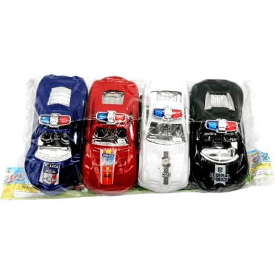 Hebei Wanxin Children Toys Ltd Комплект 4 полицейски колички 8, 5см. М17-235