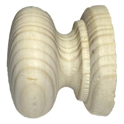 dřevěná knopka, úchytka SIN44 smrk broušená – Zboží Mobilmania