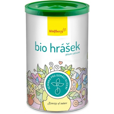 Wolfberry Hrášek BIO semínka na klíčení 200 g – Zboží Dáma