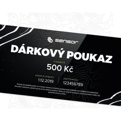 Dárkový poukaz na 500 Kč