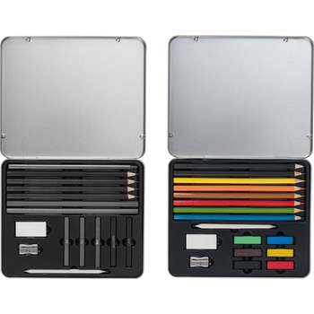 crelando Sada na skicování a kreslení 26dílná