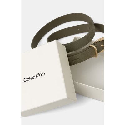 Calvin Klein колан дамски от велур (LV04F7065G)