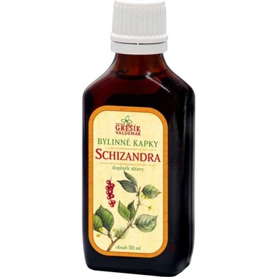 Grešík bylinné kapky Schizandra kapky 40% líh 50 ml