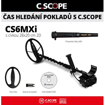 C.Scope CS6MXi pinpointer set
