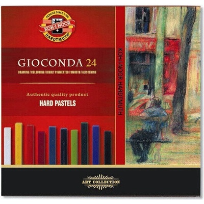 KOH-I-NOOR Gioconda Hard pastels sada suchých pastelov 24 ks
