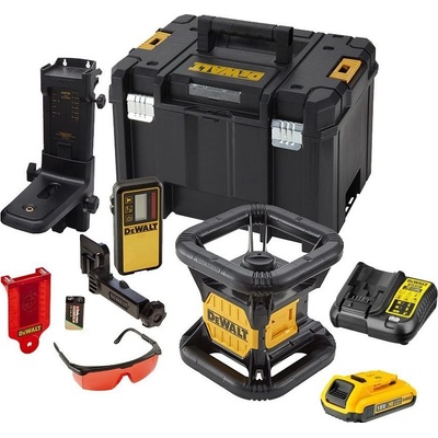 DeWALT DCE074D1R Rotační laser s olovnicí 18V 2,0Ah