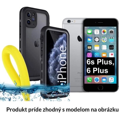 Púzdro Luxria Resistant Apple iPhone - Čierne (certifikované) Iphone: 6s, 6