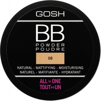 Gosh BB Powder All in One 08 Chestnut 6.5g BB пудра за лице