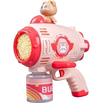 Bubble Gun pre deti bublifuk ružový CABTOYS 121 CABT121-pink