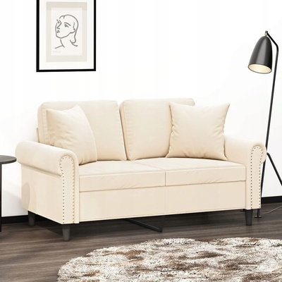 vidaXL Polštáře samet 2ks 40x40
