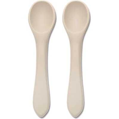 Lorelli Силиконови лъжички Lorelli - Natural, 2 броя, Beige (10230690005)