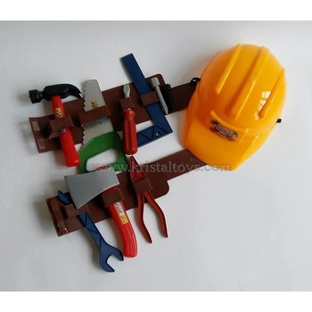 Image 1 of Инструменти с каска и колан - оранжев