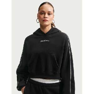 Nike Суитшърт w nk stdo flc mw crp sclop hdy (io9948-001)