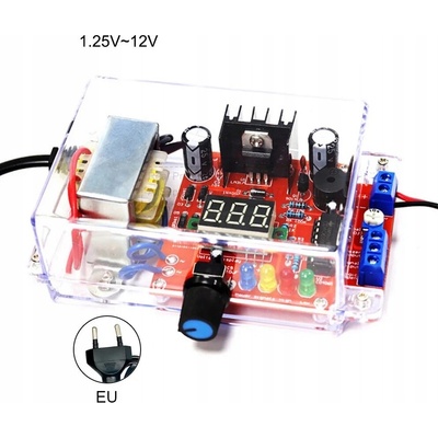 Zasilacz regulowany 1.25V - 12.5 V DIY