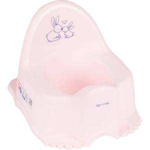 TEGA BABY Бебешко музикално гърне"Зайчета"розово (gm01602lbpi)