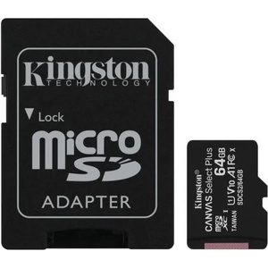 Kingston Canvas Select Plus microSDXC 64GB C10/UHS-I SDCS2/64GB