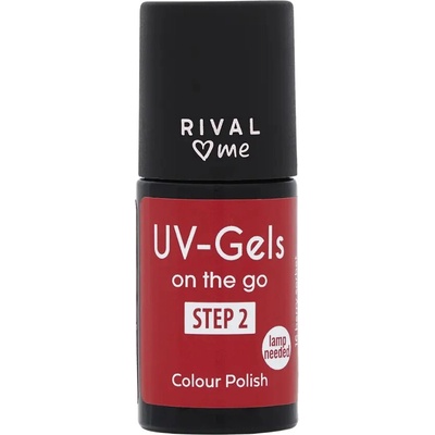 RIVAL Loves Me Lak na nehty UV gel 16 Berry Sorbet