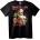 NOONEBRAND Тениска Iron Maiden Trapper Beer - XXS, Black