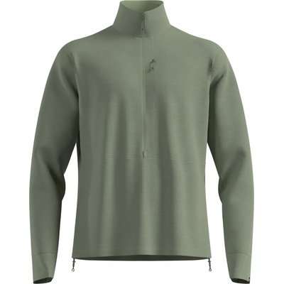 Odlo Мъжко поларено яке Odlo Mid Layer 1/2 Zip Grid Fleece Fleece jacket - Shadow Melange - размер XXL (005-6260-0315)