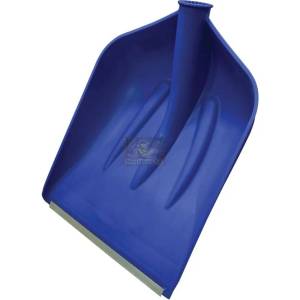 BERTANI Гребло за сняг pvc с лайсна 35см с отвор за дръжка ф35мм 10671