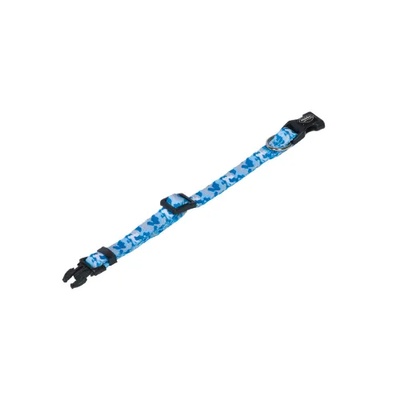 Nobby Нашийник за куче camouflage - светло син, дебелина 10 мм, дължина 13-20 см, nobby Германия - 80400-32