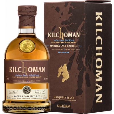Kilchoman Madeira Cask Matured 50% 0,7 l (dárčekové balenie)