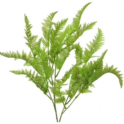 Zelená umelá previsnutá rastlina papradie - 8*4*75 cm - Clayre & Eef