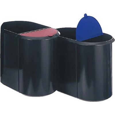 Helit H6103993 29 l plast čierna, modrá 1 ks