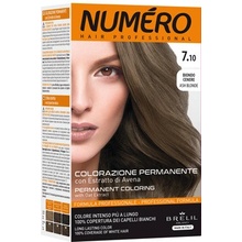 Brelil Numéro Permanent Coloring barva na vlasy 7.10 Ash Blonde 125 ml