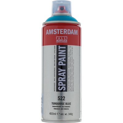 Amsterdam akrylový sprej 400 ml 522 Turquoise Blue