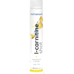 Nutriversum L-Carnitine Liquid Shot 3000 [25 мл] Зелена ябълка