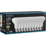 Mexen Nova 10x LED крушка E27, R80, 15W, Топла - 3000K, 1575 lm - L105-E27-1530-01x10 (L105-E27-1530-01x10)
