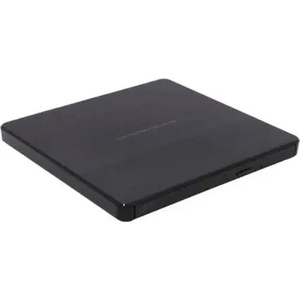 LG Оптично устройство, Hitachi-LG GP60NB60 Ultra Slim External DVD-RW, Super Multi, Silent Play, Win & MAC OS Compatible, M-DISC Support, Black (GP60NB60.AUAE12B)