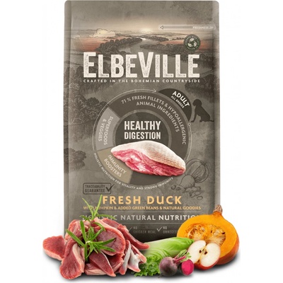 ELBEVILLE Adult All Breeds Fresh Duck Healthy Digestion 4 kg