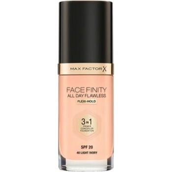 Max Factor Facefinity 3v1 All Day Flawless make-up 40 Light Ivory 30 ml