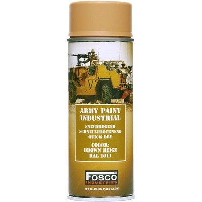 FOSCO Barva ARMY ve spreji 400 ml BROWN BEIGE