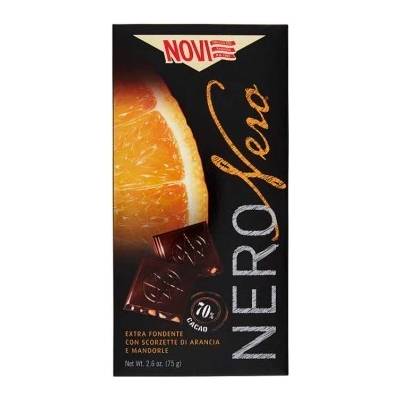 NOVI NERO 70% pomeranč 75 g