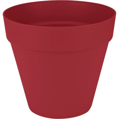elho Kvetináč s kolieskami loft urban round 50 cm - theatre red