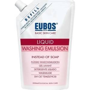 EUBOS Измиваща емулсия за проблемна кожа червена пълнител , Eubos Red Liquid Washing Emulsion Refill 400ml
