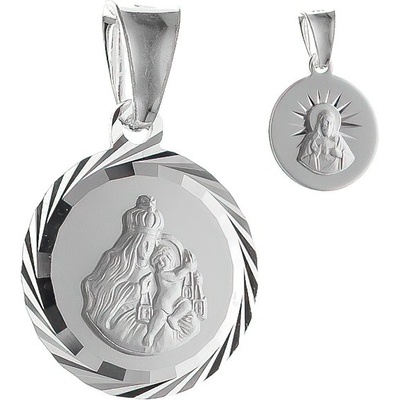 Argento Strieborný prívesok Škapuliar 85393
