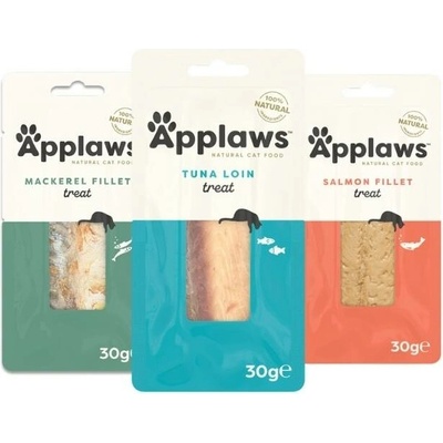 APPLAWS Steak přírodní filet tuna mackerel and salmon multipack 12 x 30 g