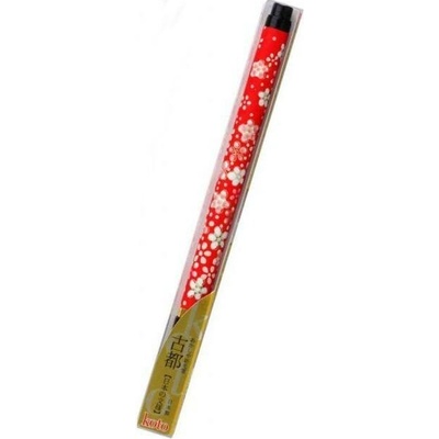 Akashiya Japonské kaligrafické pero AKA White Flowers černé 17,6 cm